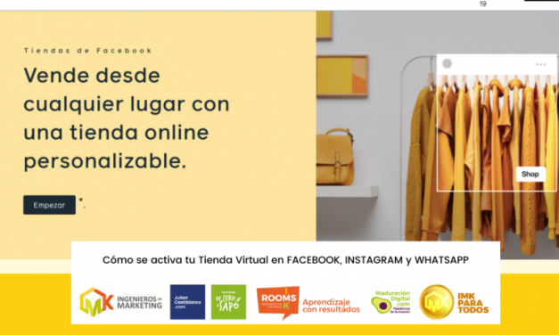 Cómo activar mi tienda virtual en Facebook, Instagram y Whatsapp