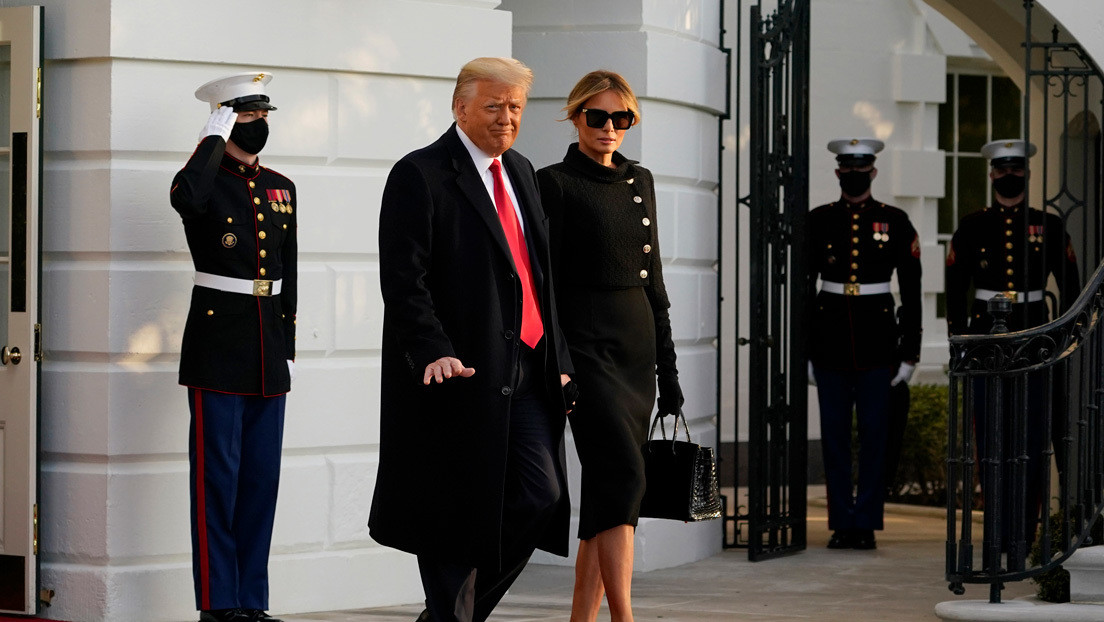 «Nos volveremos a ver»: Donald Trump deja la Casa Blanca horas antes de terminar su mandato