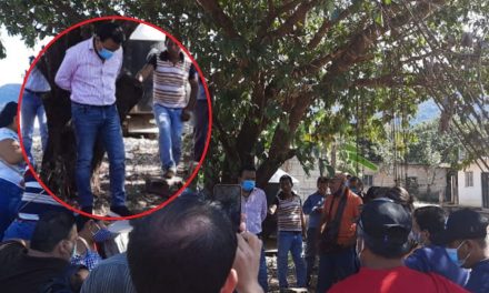 Ciudadanos amarraron alcalde a un árbol por entregar una obra pública en mal estado