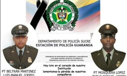 Ultimahora | Dos policías fueron asesinados en  la Mojana sucreña