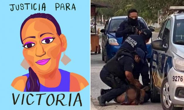 El asesinato de una mujer salvadoreña, sometida por policías de manera similar a George Floyd, conmociona a México