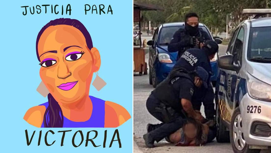 El asesinato de una mujer salvadoreña, sometida por policías de manera similar a George Floyd, conmociona a México