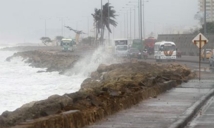 Alerta por fuertes vientos en el Caribe