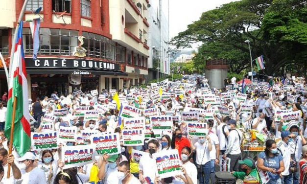 Desde el 28 de abril en Colombia: se han realizado 8.600 manifestaciones pacíficas