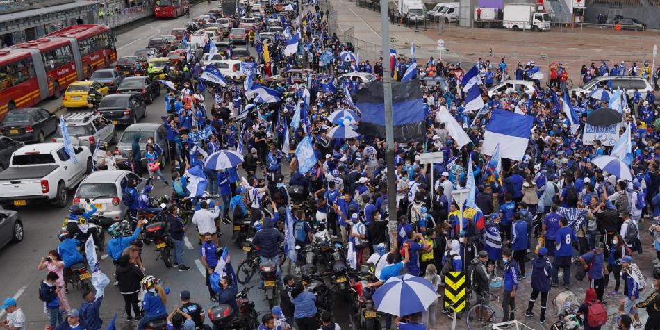 Hinchada de Millonarios no sabe perder: fuertes enfrentamientos