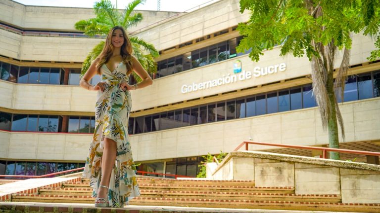 Yamile Luján Dajud Zuluaga, fue presentada como la nueva señorita Sucre, 2021 – 2022