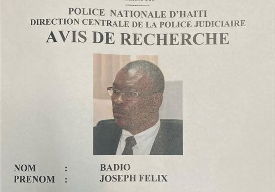Joseph Félix Badio, ex funcionario del Ministerio de Justicia de Haití es quien dio la orden de asesinar a presidente de Haití