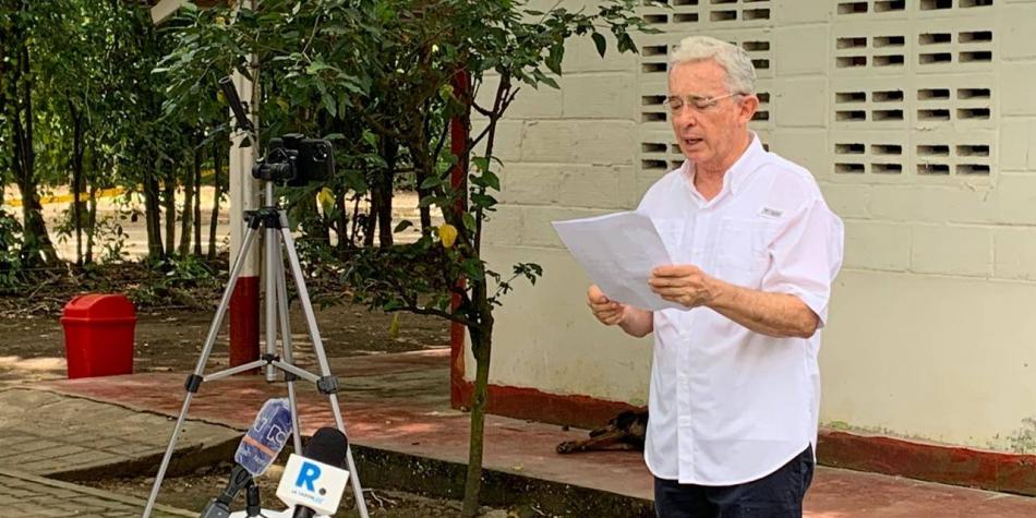 Esta es la razón por la que Álvaro Uribe dice que no apoyará candidatos