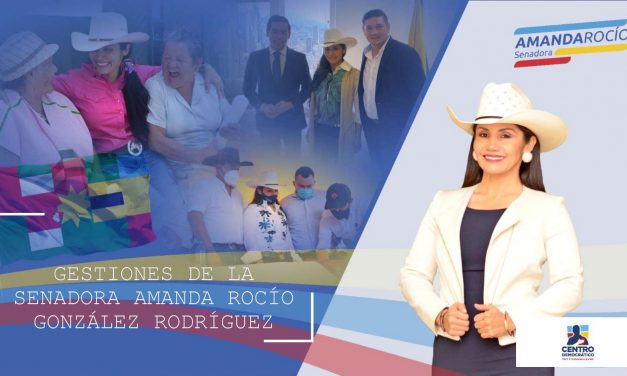 Senadora Amanda Rocio Gonzalez recibirá el premio Politika 2021 como mejor Congresista  y mujer del año