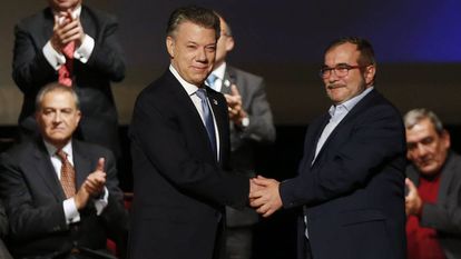 Desde Francia: ex presidente Juan Manuel Santos y Rodrigo Londoño hablarán de Acuerdo de Paz