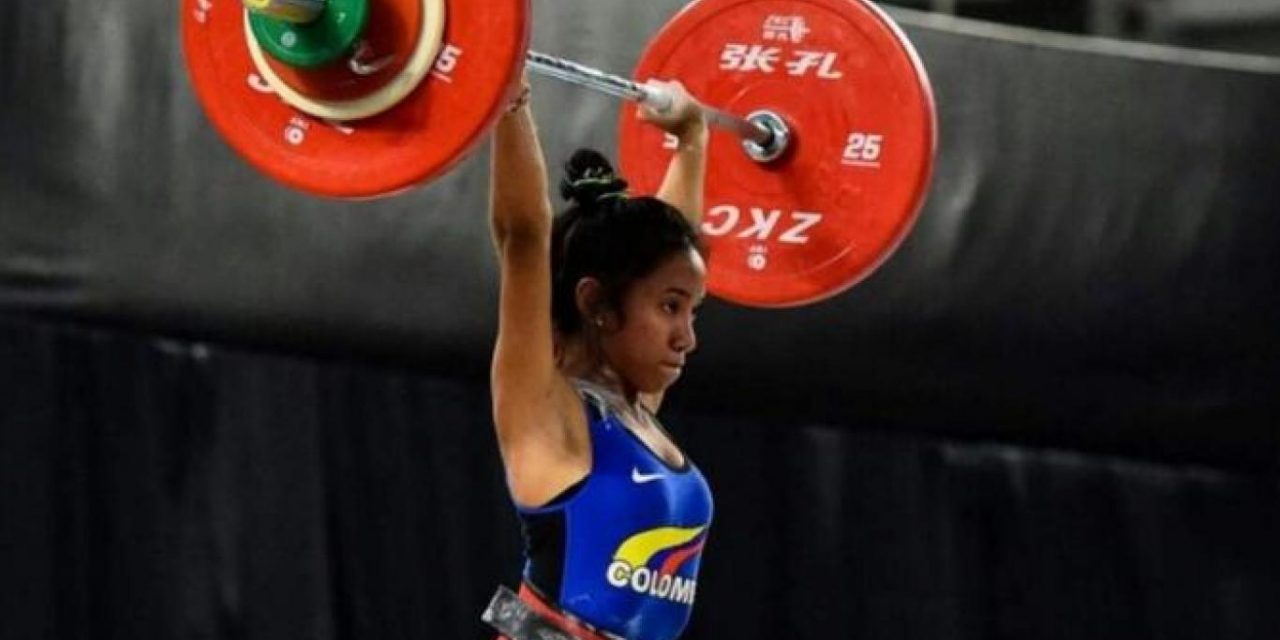 Manuela Berrío logró medalla de plata, en Mundiales de halterofilia