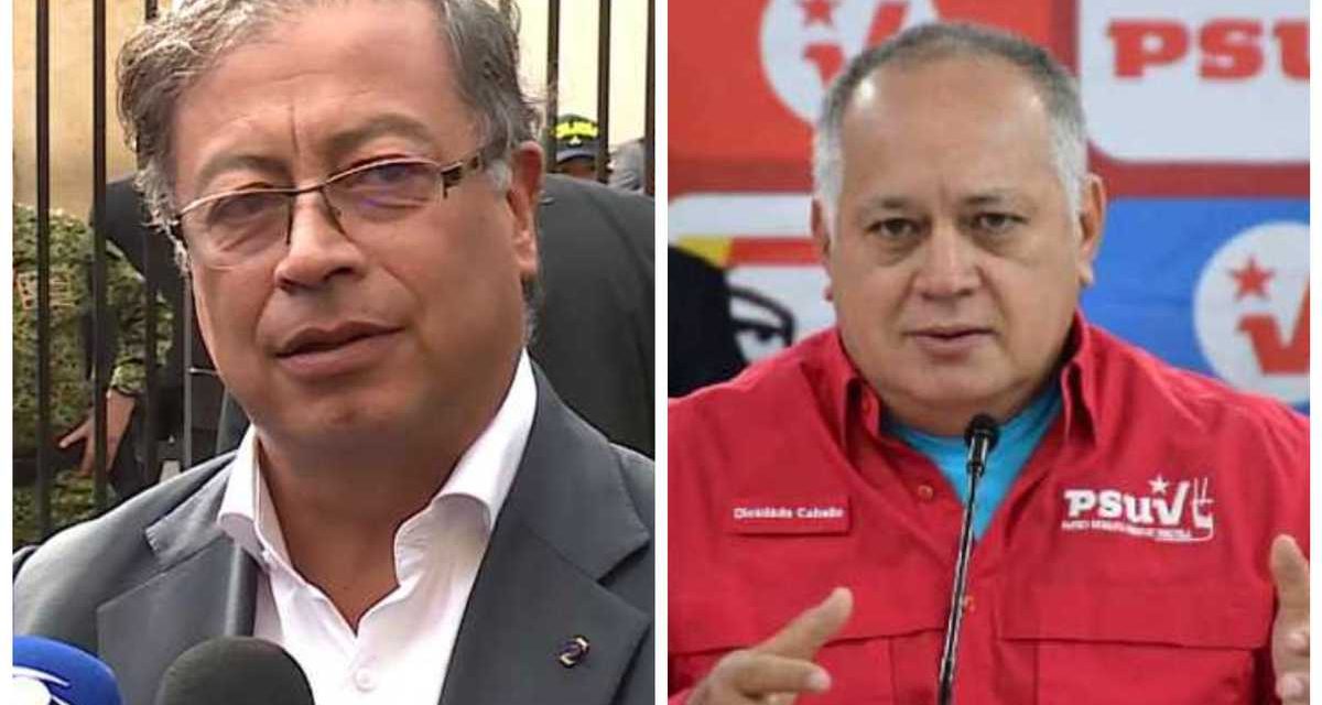 Gustavo Petro rechazó pedido de Diosdado Cabello de extraditar opositores venezolanos: “Colombia garantiza el derecho de asilo”