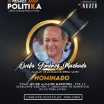 Ovelio Enrique Jimenez Machado, Alcalde de La Jagua de Ibirico Cesar ecibirá el Premio Politika 2022″ Gestión y Liderazgo» como uno de los mejores alcaldes de Colombia por su gran desempeño en favor de su población