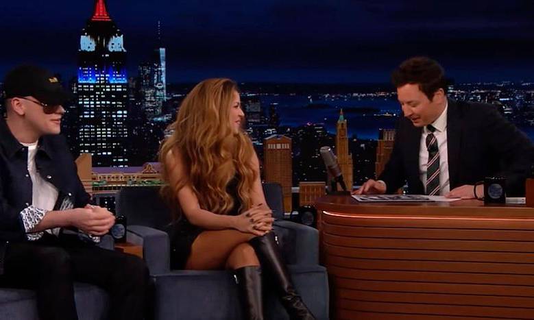 Shakira y Bizarrap se robaron el show en el programa de Jimmy Fallon