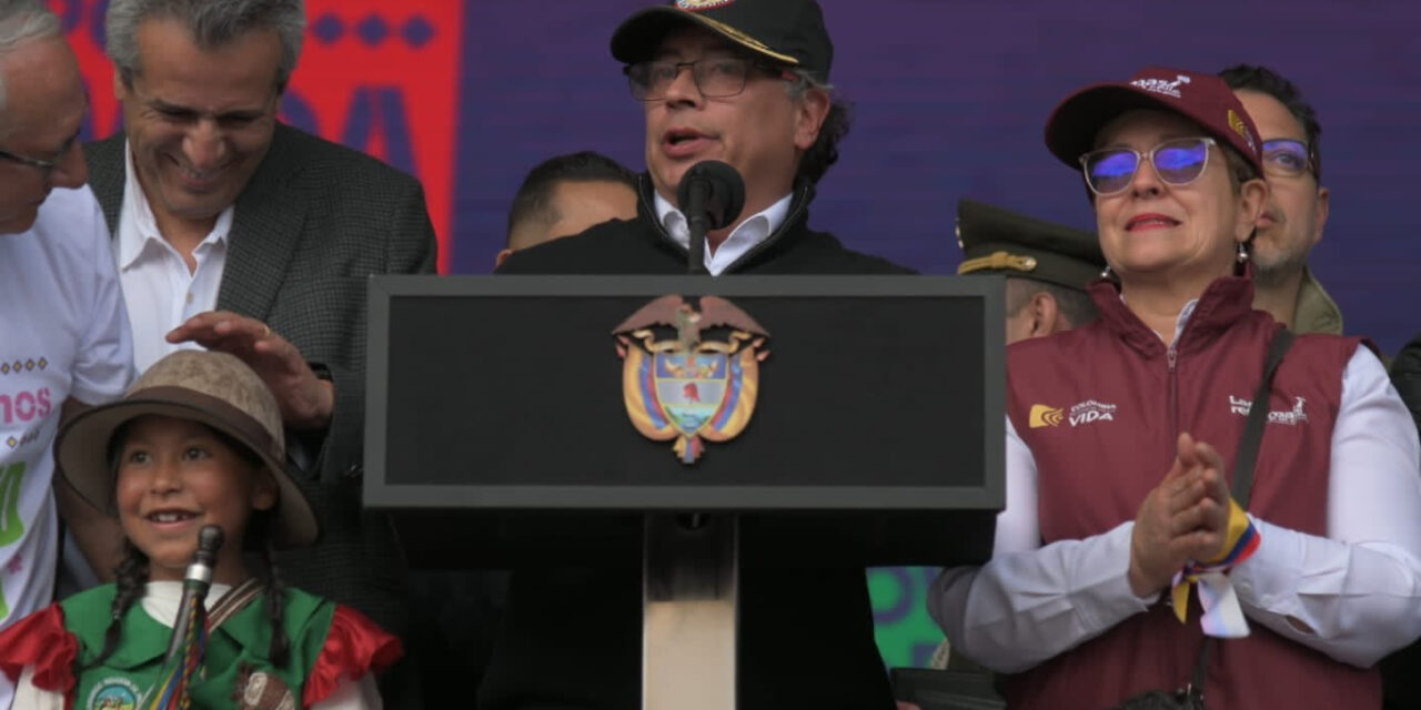 “Esta movilización tiene el fin de defender la reformas democráticas»: Petro