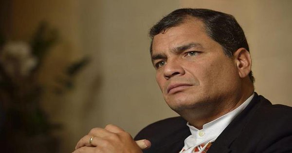 Correa llama a la unidad tras denunciar la «infiltración» del crimen organizado en el Estado ecuatoriano