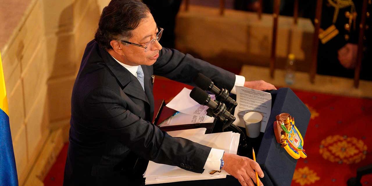 Gustavo Petro habló duro en la instalación del Congreso y lanzó pullas a sus contradictores: “Aquí lo que ha habido es debate”