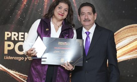 Senadora Lorena Ríos recibió el premio a Mejor Senadora en los XI Premios POLITIKA 2025