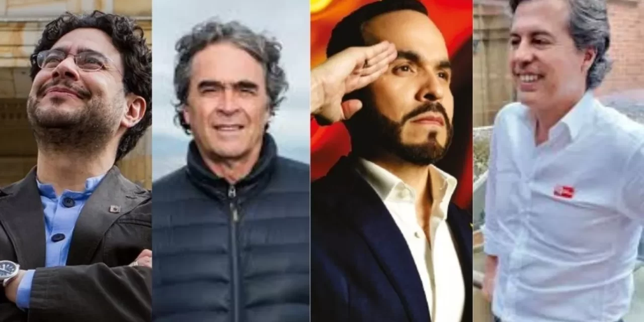 Iván Cepeda, Sergio Fajardo, Abelardo de la Espriella y Juan Manuel Galán encabezan encuesta presidencial