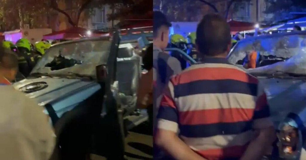 Motociclistas asesinaron a golpes a conductor que atropelló a varios de ellos y a un agente de Policía en Bogotá