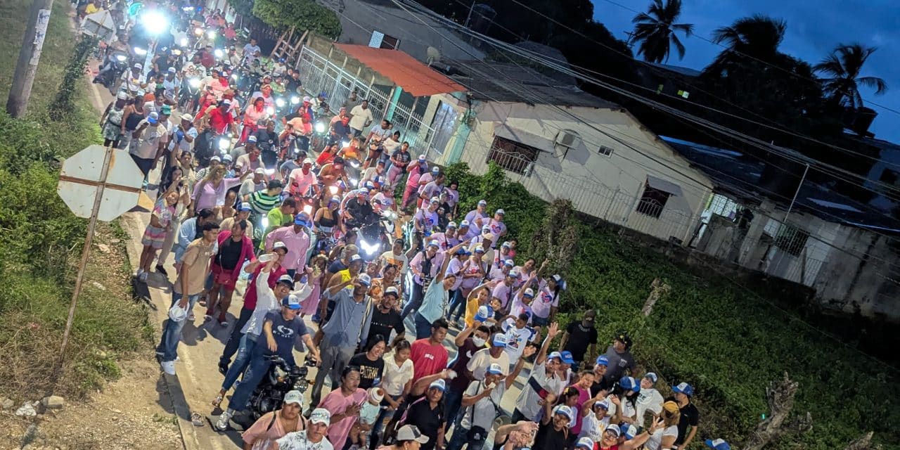 Coveñas se volcó a las calles en respaldo a María Angélica Guerra