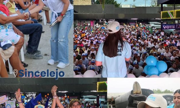 María Angélica Guerra culmina recorrido por los 26 municipios de Sucre y nueve de Córdoba en intensa agenda de campaña