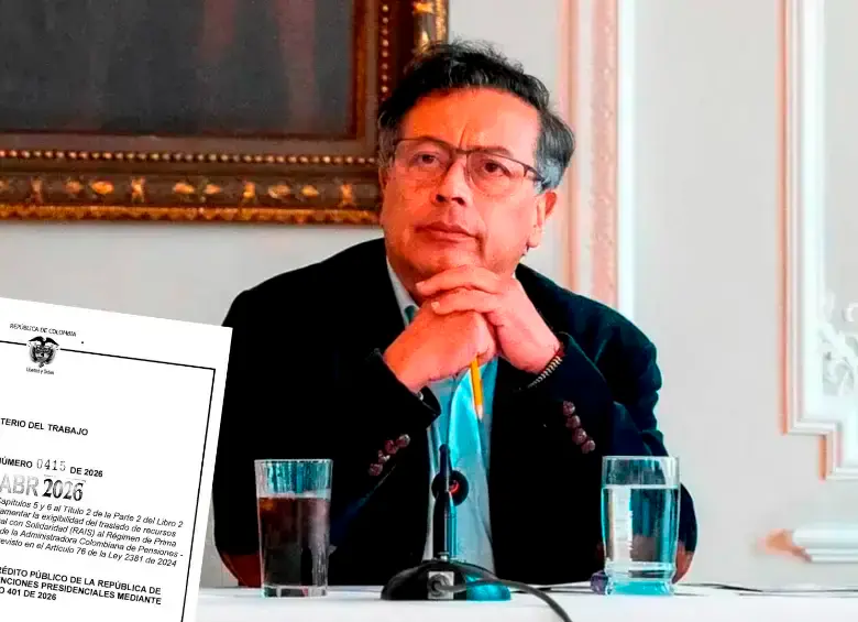 El Consejo de Estado suspendió completamente el decreto del gobierno Petro que ordenaba mover $25 billones desde fondos privados hacia Colpensiones en Colombia actualmente.