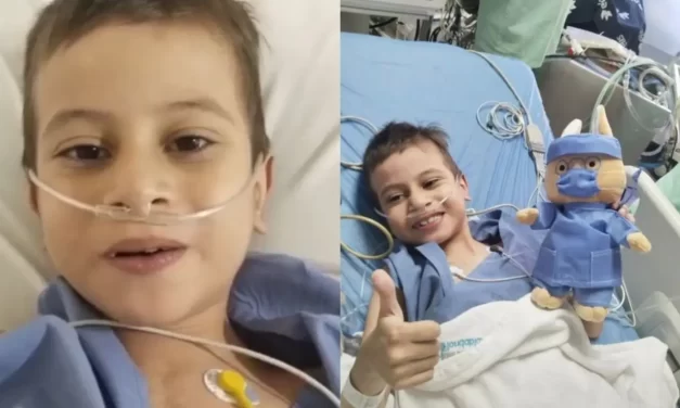 Lucas Murillo, niño que pidió ayuda al presidente Abelardo de la Espriella, superó cirugía de corazón abierto